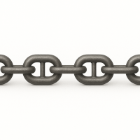 Цепь круглозвенная с распорками А2-5-28х112