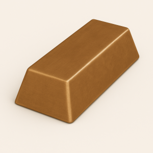 Чушка бронзовая БрА10Ж3Мц2 ГОСТ 614-97 в наличии в Южно-Сахалинске