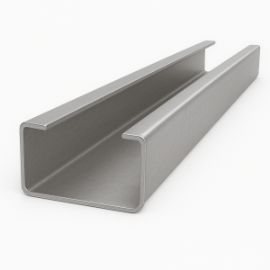 Нержавеющий С-образный профиль 100х80х5х11000 мм AISI 321 в наличии в Южно-Сахалинске