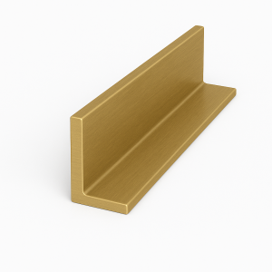 Латунный профиль Г-образный 30 мм Л63 в наличии в Южно-Сахалинске