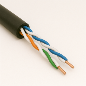 Витая пара SF/UTP 6 4 пары 23 AWG экранированная в наличии в Южно-Сахалинске