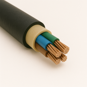 Кабель водопогружной 4х1 КВПВ в наличии в Южно-Сахалинске