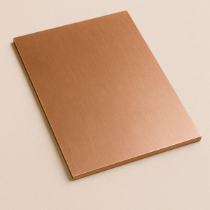 Бронзовый лист 0,55 мм БрБ2 в наличии в Южно-Сахалинске