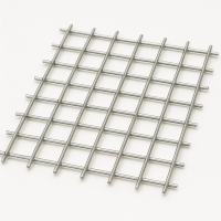 Нержавеющая сварная сетка 20х20х2 мм 12X18H9