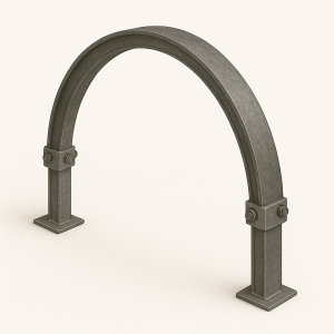 Арочная податливая крепь 3 стойки КМП-А3 СВП-17 в наличии в Южно-Сахалинске