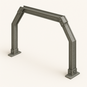 Трапециевидная податливая крепь 3 стойки КМП-Т3 СВП-17 в наличии в Южно-Сахалинске