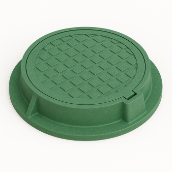 Люк полимерно-песчаный 73 мм 15 т 60 кг в наличии в Южно-Сахалинске