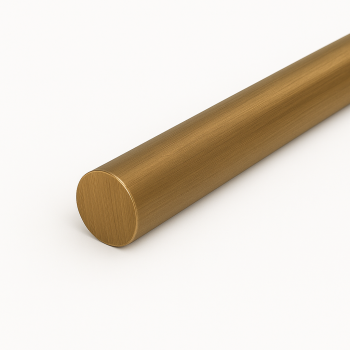 Бронзовый пруток 100 мм БрАМц9-2 ГОСТ 1628-2019 в наличии в Южно-Сахалинске