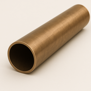 Бронзовая труба прессованная 210 мм БрАЖН10-4-4 ГОСТ 1208-2014 в наличии в Южно-Сахалинске