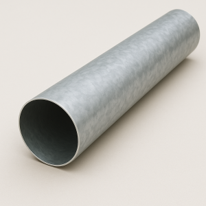 Труба водосточная оцинкованная круглая 90х2000 мм в наличии в Южно-Сахалинске