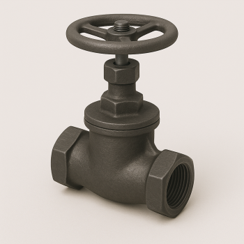 Вентиль чугунный домового ввода 2 РУ 16 в наличии в Южно-Сахалинске
