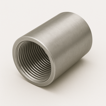 Муфта полнорезьбовая короткая AISI 316L 1 1/4" в наличии в Южно-Сахалинске