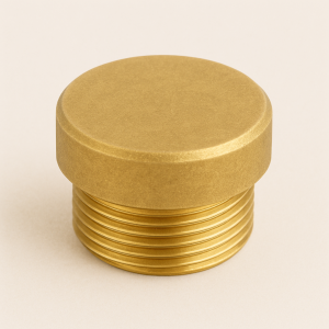 Заглушка латунная ДУ 40 ВР в наличии в Южно-Сахалинске