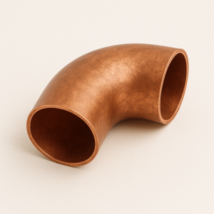 Отвод медный под прессовку 90° 80 мм М1р ГОСТ Р 52948-2008 в наличии в Южно-Сахалинске