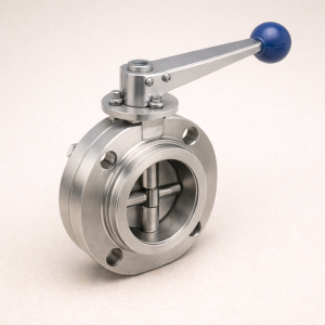 Клапан Бабочка S-S AISI 304 DN 32 (34х1,5) в наличии в Южно-Сахалинске