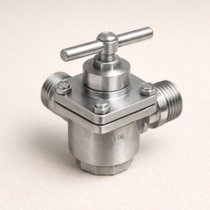 Кран пробковый 3-х ходовой ВР/ВР/ВР AISI 316L DN 25 в наличии в Южно-Сахалинске