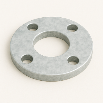 Фланец оцинкованный плоский приварной ДУ 250 РУ 10 ст20 в наличии в Южно-Сахалинске